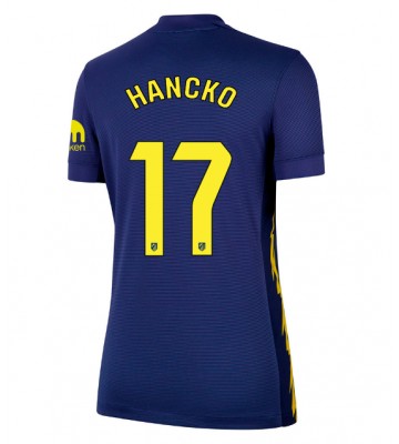 Atletico Madrid David Hancko #17 Bortatröja Dam 2025-26 Kortärmad
